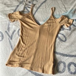 Windsor Womens Off Shoulder Shirt Stretchy NWT